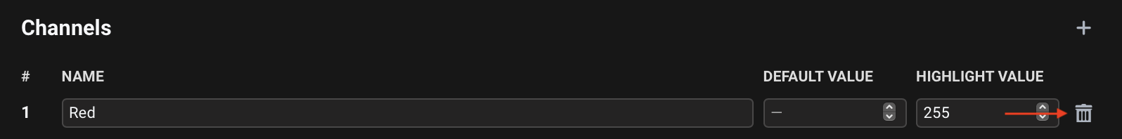 Deleting channels