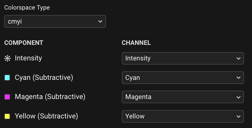 Colorspace Type - cmyi