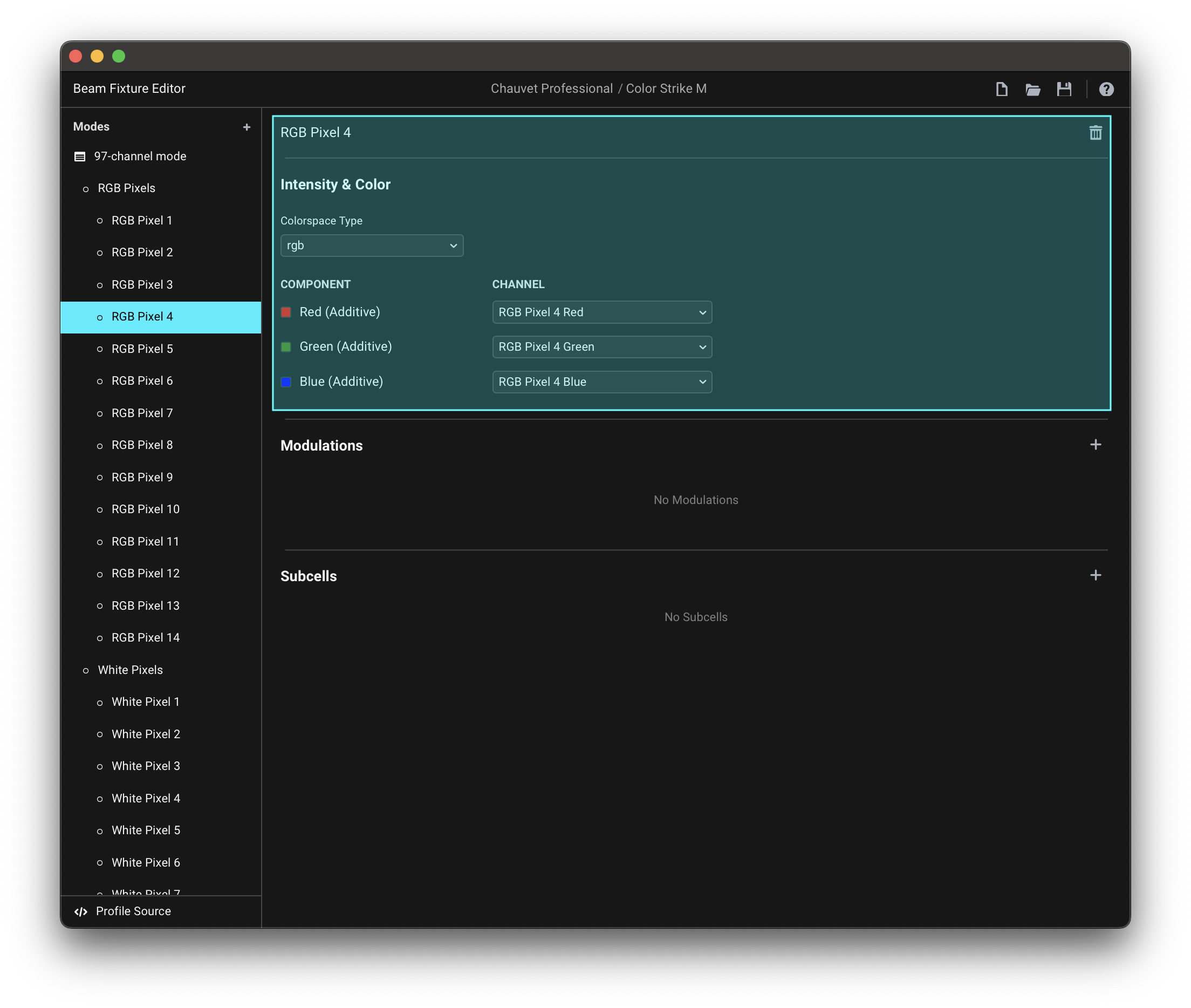Nested fixture - Subcell Mappings