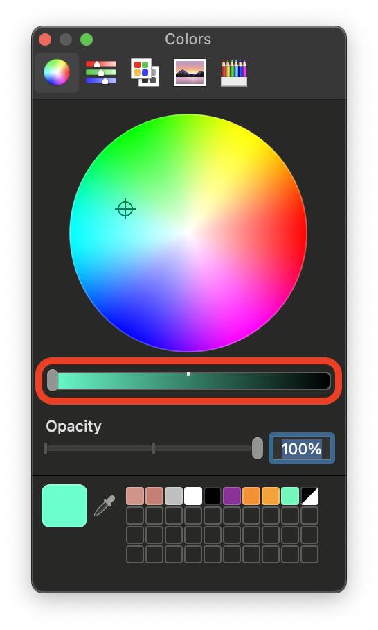 Color chooser