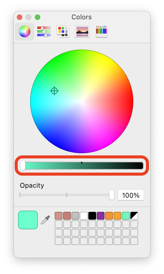 Color chooser