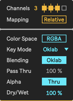 Color Swap Settings