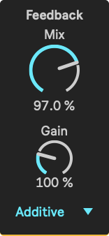 Feedback Mix section