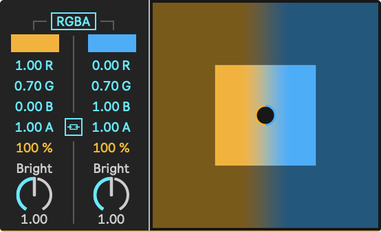 Gradient Colors section