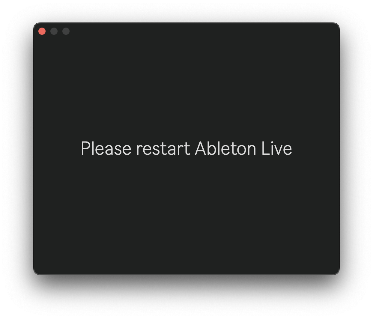 Control Surface Installer, step 2