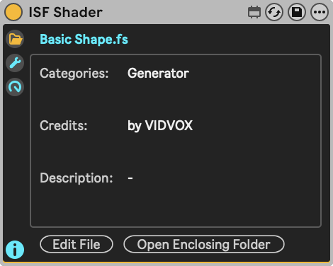 ISF Shader Shader Loaded