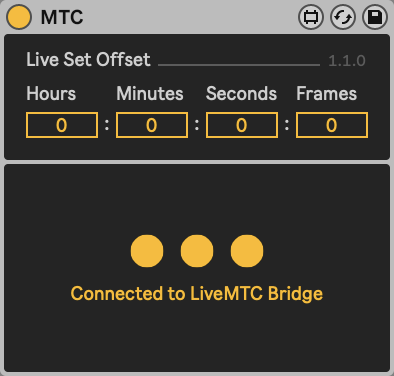 Connected MTC device