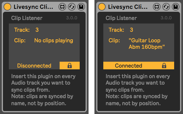 Livesync Clip Listener