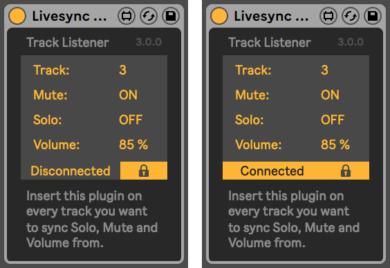 Livesync Track Listener