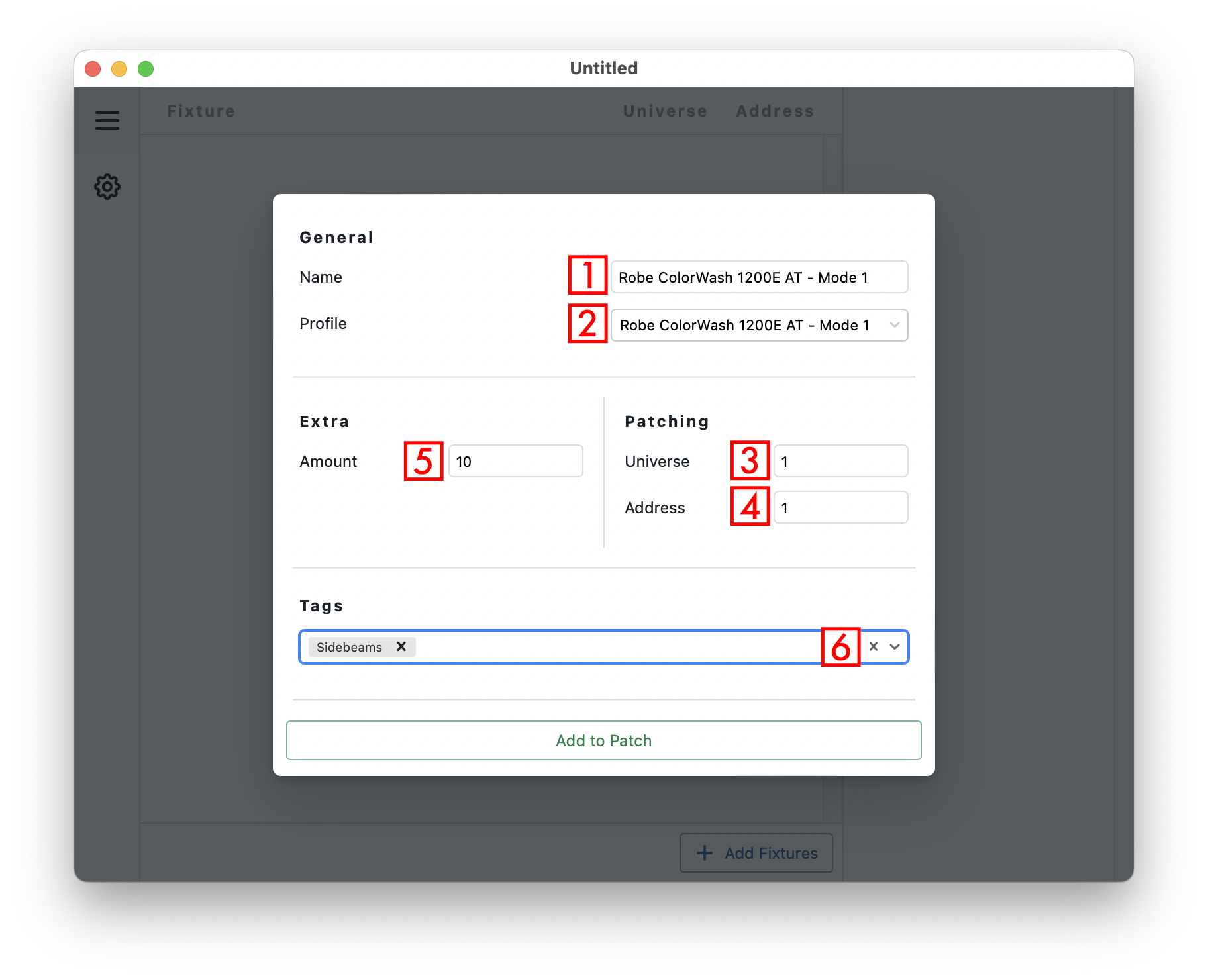 Add fixtures