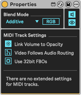 Properties device